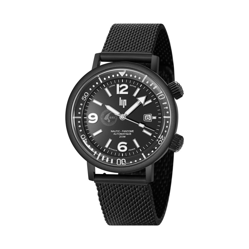 MONTRE LIP NAUTIC FANTOME BRI EDITION LIMITEE NOIRE