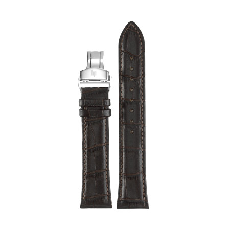 BRACELET LIP 20MM MARRON CROCO AVEC BD 675428