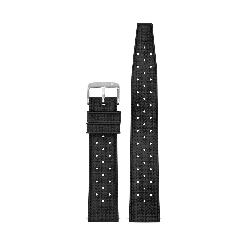 Montre LIP - BRACELET  20 MM TROPIC NOIR