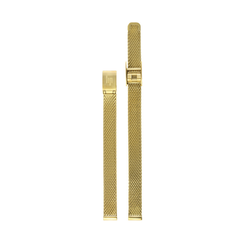 Montre LIP - BRACELET  8MM DORE MILANAIS