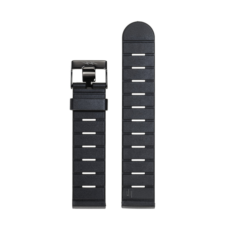 Montre LIP - BRACELET  20MM CAOUTCHOUC NOIR