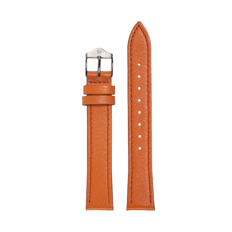 Montre LIP - BRACELET  16MM ORANGE LISSE