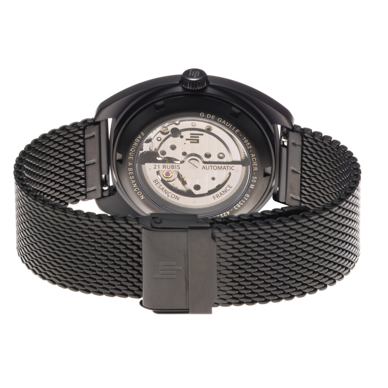 GENERAL DE GAULLE AUTOMATIQUE SQUELETTE 39 MM, vue boîtier