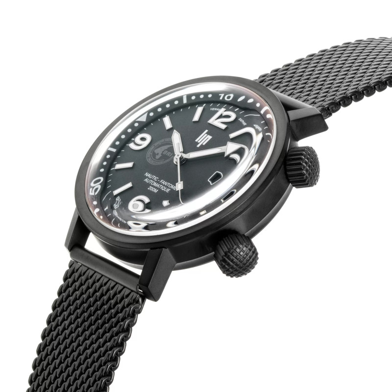 MONTRE LIP NAUTIC FANTOME BRI EDITION LIMITEE NOIRE