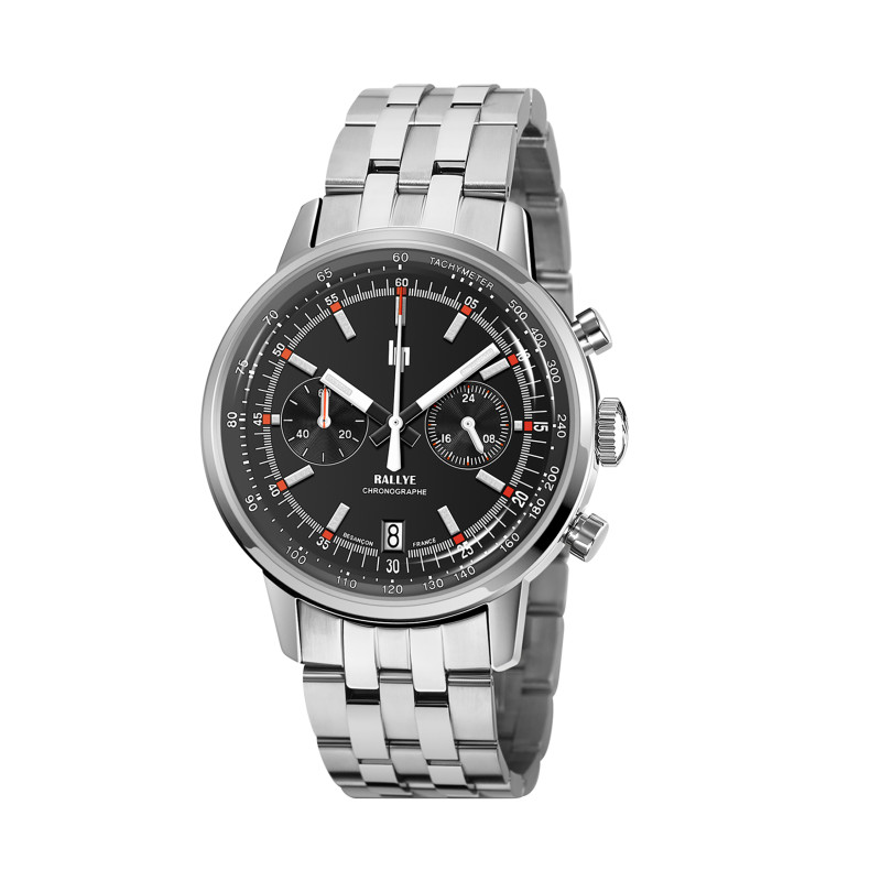 Montre LIP - RALLYE MECA QUARTZ CHRONOGRAPHE 41 MM