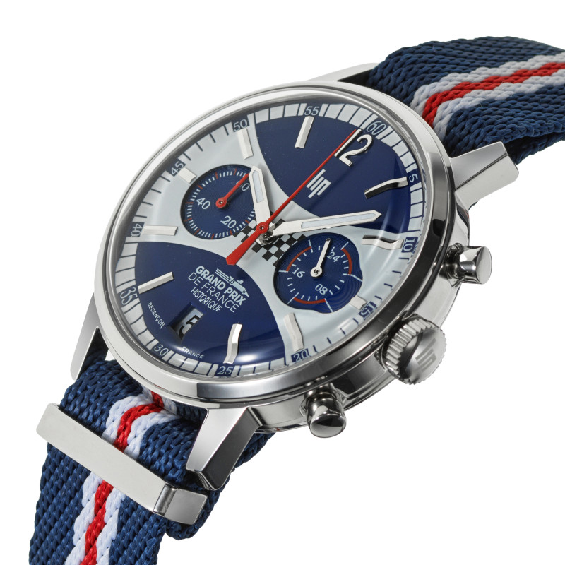 Rallye Méca Quartz GPFH 39 MM, vue cadran