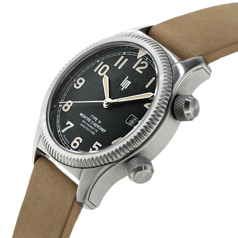 Montre LIP Type 14 Automatique 41 mm - Héritage aéronautique français Montre LIP Type 14 Automatique 41 mm - Héritage aéronautique français