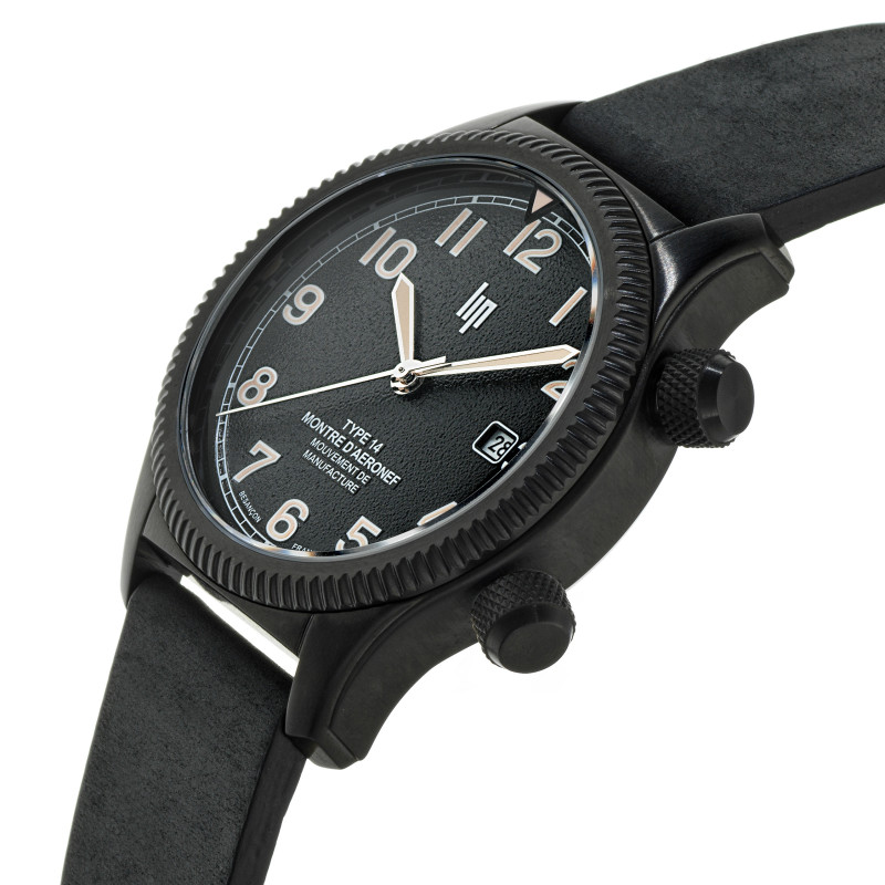 Type 14 Automatique 39 mm, vue cadran