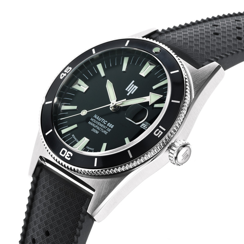 Nautic 666 Automatique 39 mm, vue cadran