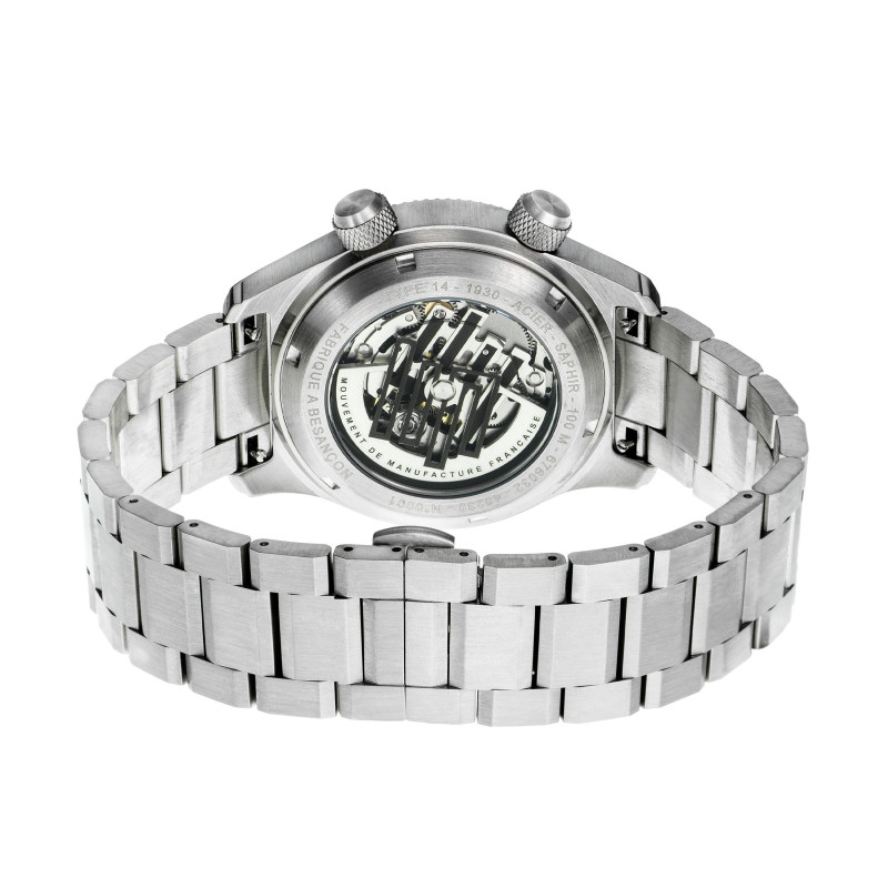 Montre LIP Type 14 Automatique 41 mm - L'esprit cockpit signé LIP Montre LIP Type 14 Automatique 41 mm - L'esprit cockpit signé LIP