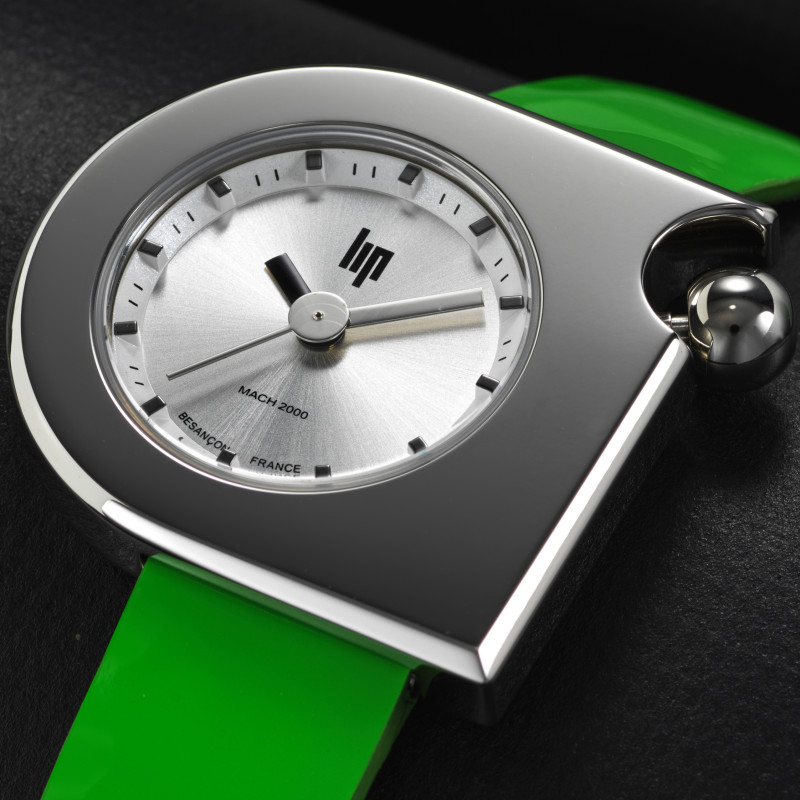 MONTRE FEMME LIP MACH 2000 MINI MOON VERTE MONTRE FEMME LIP MACH 2000 MINI MOON VERTE