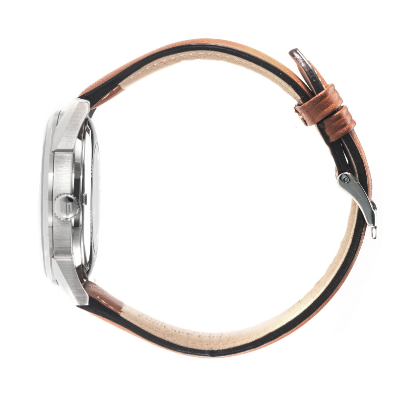 MONTRE LIP HIMALAYA 40 SABLIER ACIER CADRAN GRIS CUIR CAMEL MONTRE LIP HIMALAYA 40 SABLIER ACIER CADRAN GRIS CUIR CAMEL