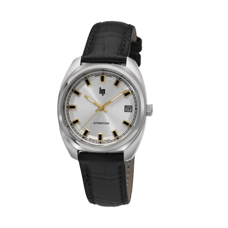 AUTOMATIC LIP WATCH GENERAL DE GAULLE SILVER CASE
