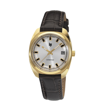 AUTOMATIC LIP WATCH GENERAL DE GAULLE GOLD CASE