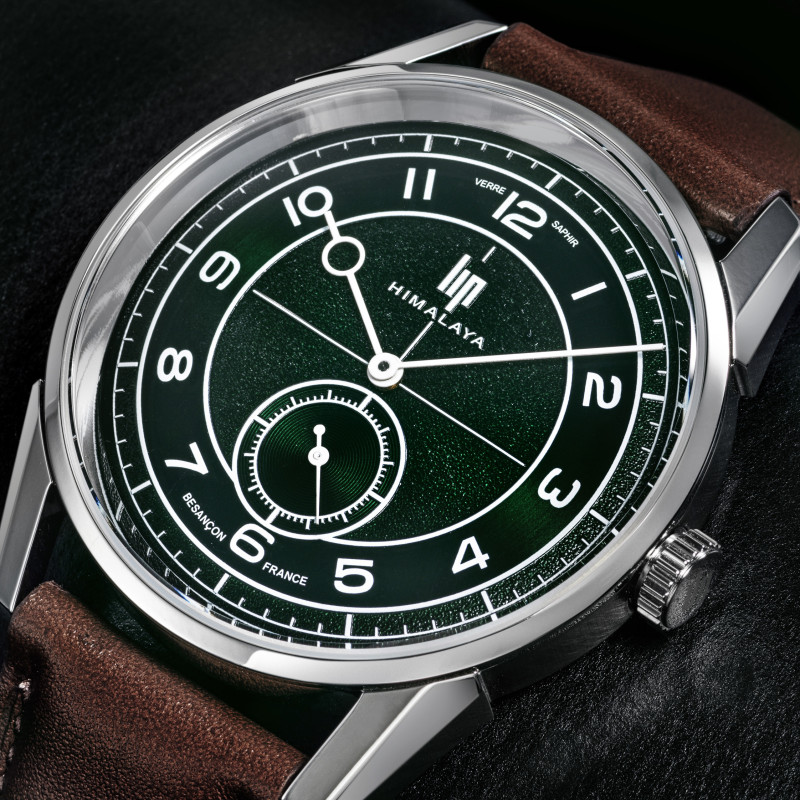 LIP HIMALAYA SECTOR DIAL 40 MM DARK GREEN – QUARTZ WATCH LIP HIMALAYA SECTOR DIAL 40 MM DARK GREEN – QUARTZ WATCH