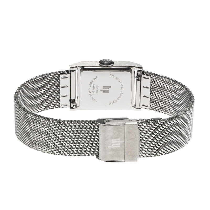 MONTRE FEMME CHURCHILL C18 MAILLE MILANAISE ARGENTÉE