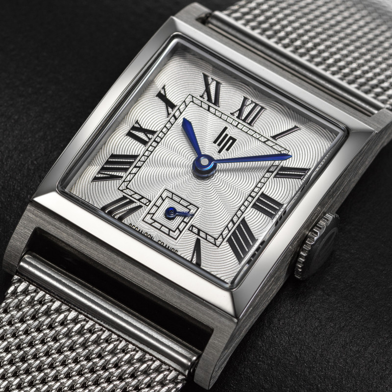 MONTRE FEMME CHURCHILL C18 MAILLE MILANAISE ARGENTÉE