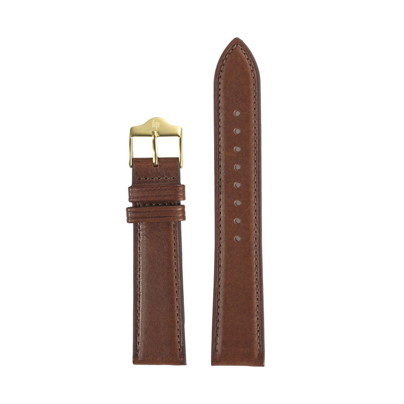 Montre LIP - WATCHSTRAP 18MM SMOOTH BROWN LEATHER