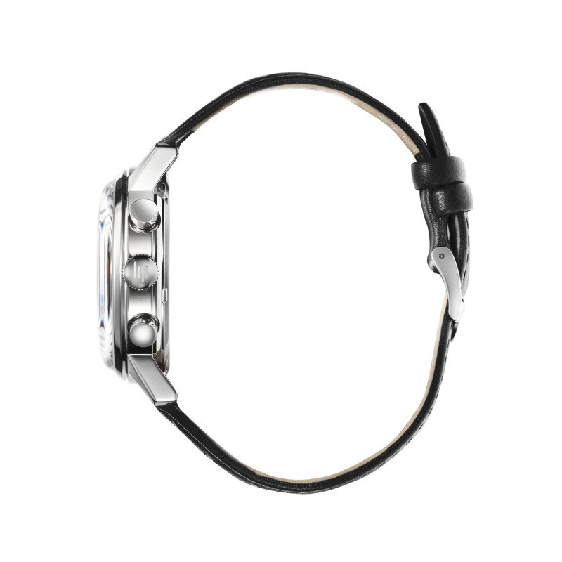 LIP RALLYE CHRONOGRAPH WATCH LEATHER STRAP