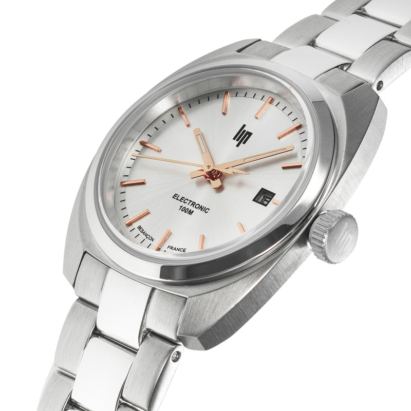 General de Gaulle 31 mm Chrome Steel Watch - LIP