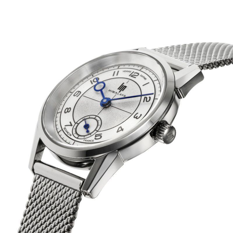 MONTRE FEMME LIP HIMALAYA SECTOR DIAL MAILLE MILANAISE