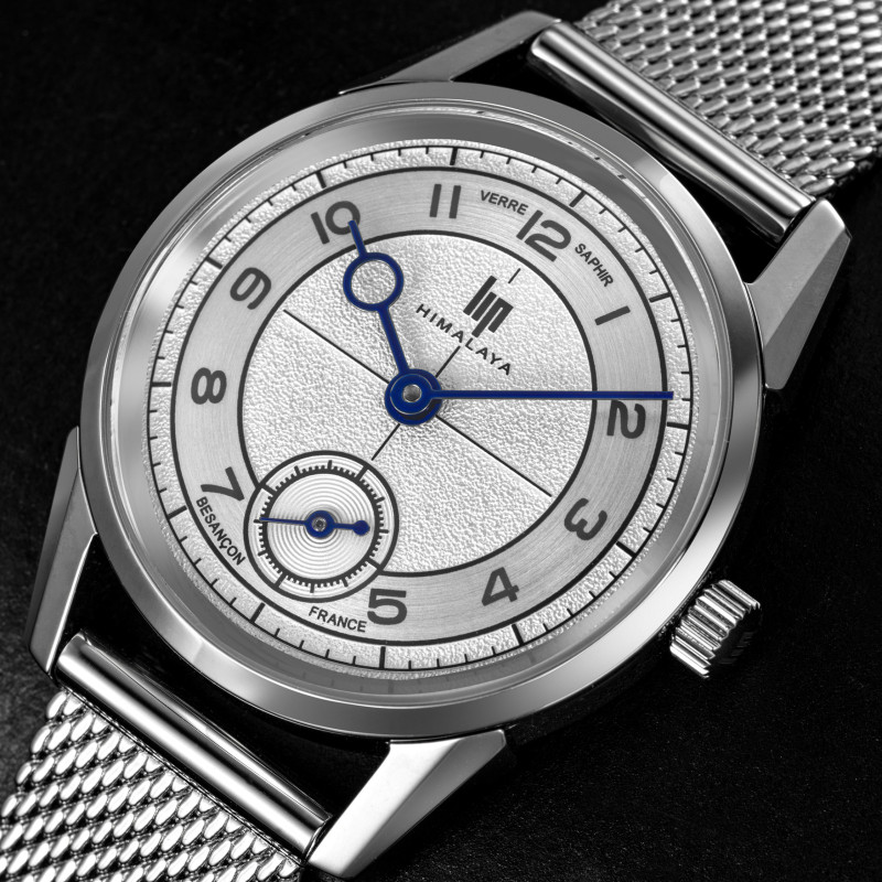 MONTRE FEMME LIP HIMALAYA SECTOR DIAL MAILLE MILANAISE