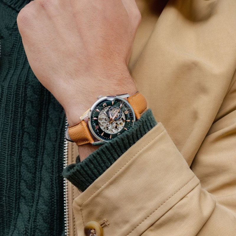 MONTRE LIP HIMALAYA SQUELETTE AUTOMATIQUE VERT – PEUGEOT MOTOCYCLES x LIP