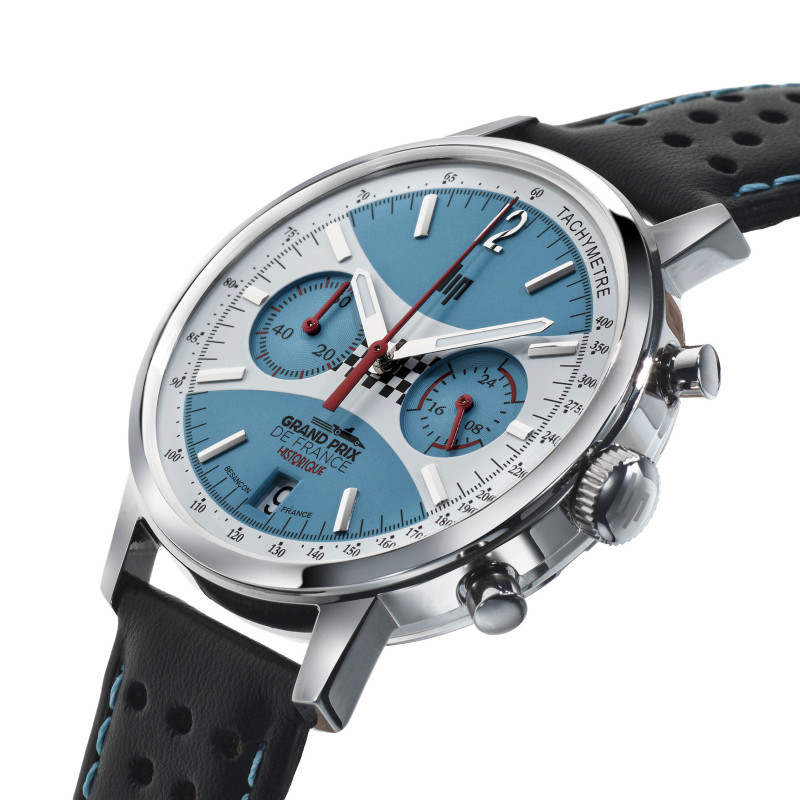 Rallye Méca Quartz Chronographe GPFH 2026 39 mm, vue cadran