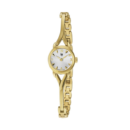 LIP HENRIETTE GOLD WOMEN'S JEWELLERY WATCH – ARTICULATED BRACELET | LIP WATCHES