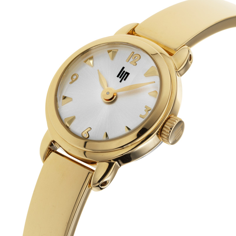 MONTRE FEMME BIJOU DORÉE LIP HENRIETTE – BRACELET JONC | MONTRES LIP