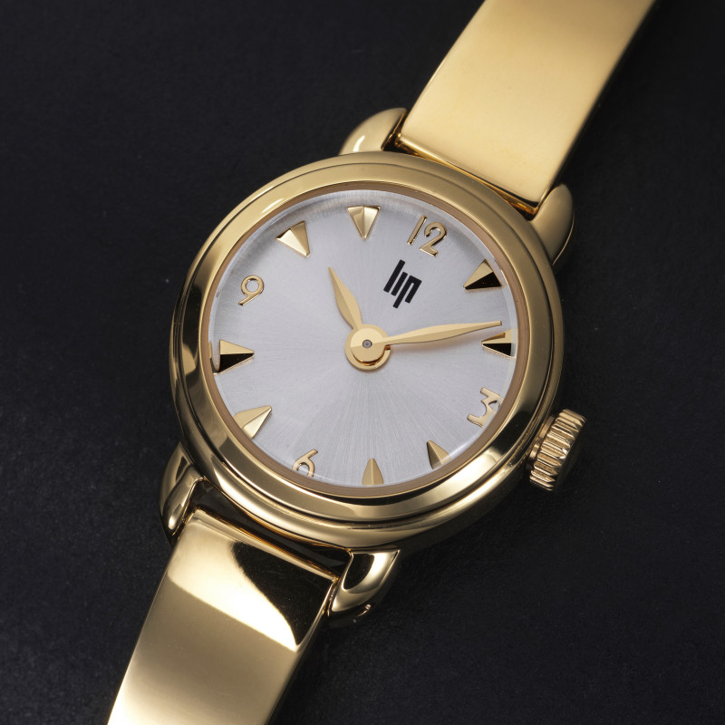 MONTRE FEMME BIJOU DORÉE LIP HENRIETTE – BRACELET JONC | MONTRES LIP