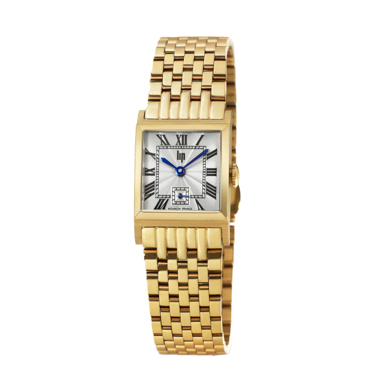 MONTRE FEMME DORÉE LIP CHURCHILL C18 – BRACELET ACIER | MONTRE LIP
