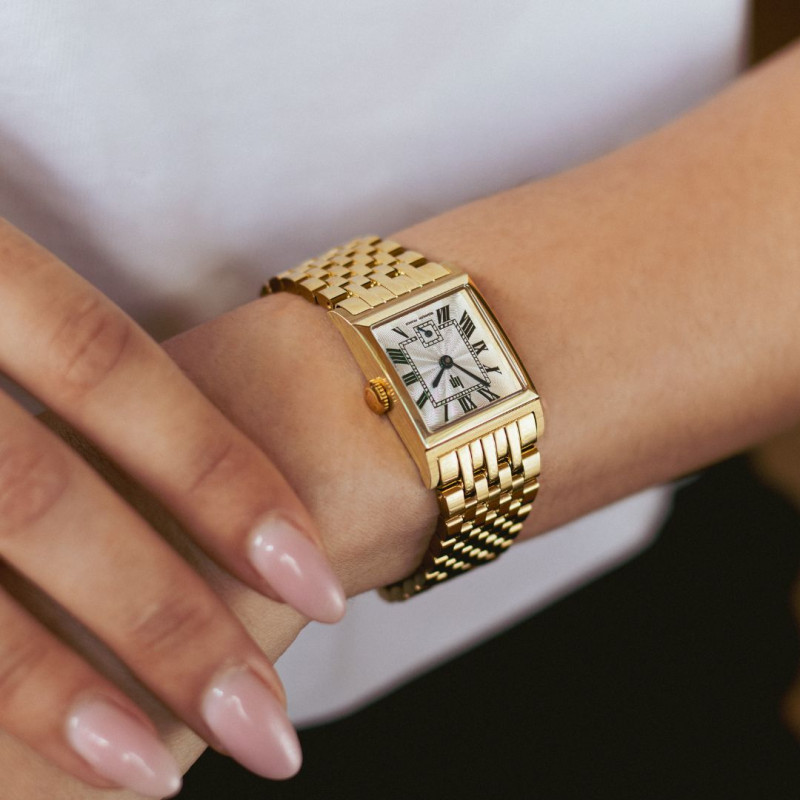 MONTRE FEMME DORÉE LIP CHURCHILL C18 – BRACELET ACIER | MONTRE LIP