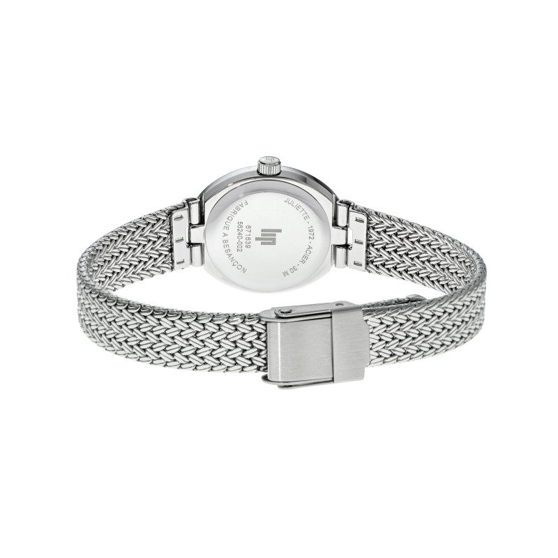 MONTRE BIJOU FEMME ARGENTÉE JULIETTE – MONTRE LIP
