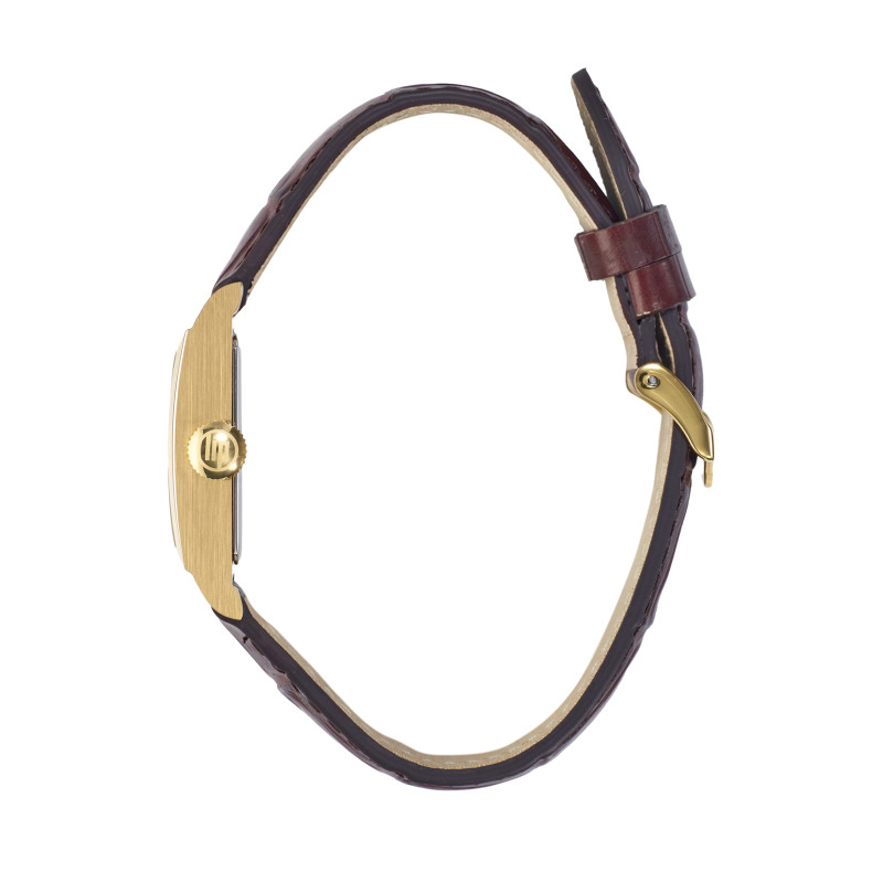 MONTRE MIXTE CARRÉE CHURCHILL C26 CUIR MARRON – MONTRE LIP