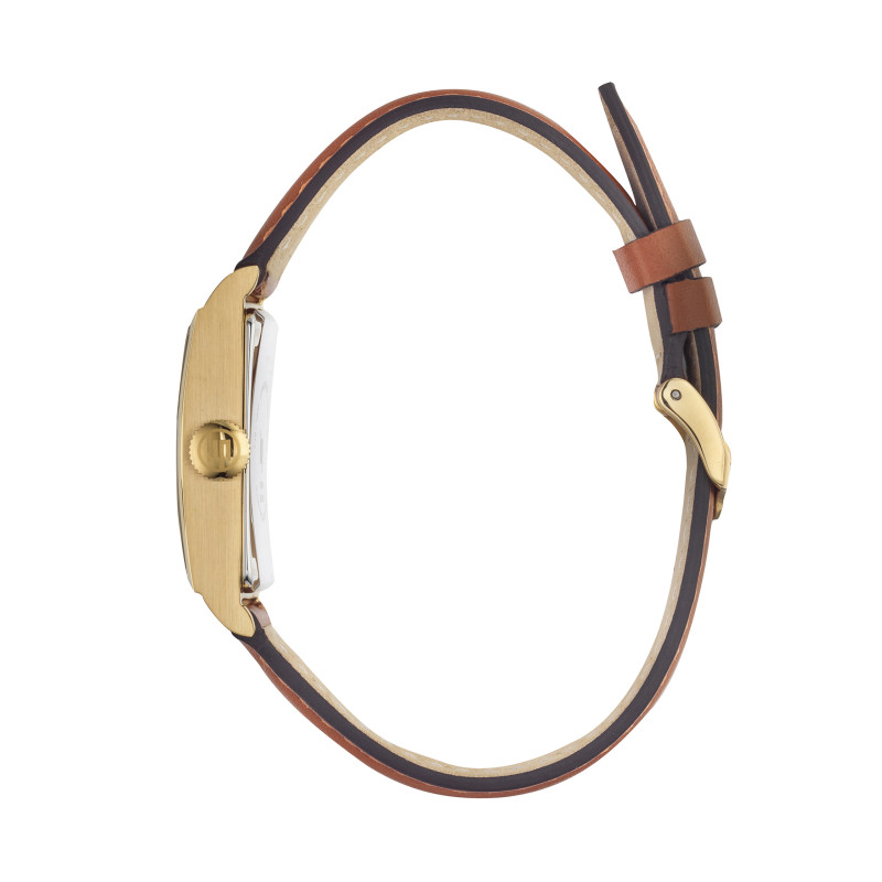 MONTRE MIXTE RECTANGULAIRE CHURCHILL T18 DORÉE – MONTRE LIP