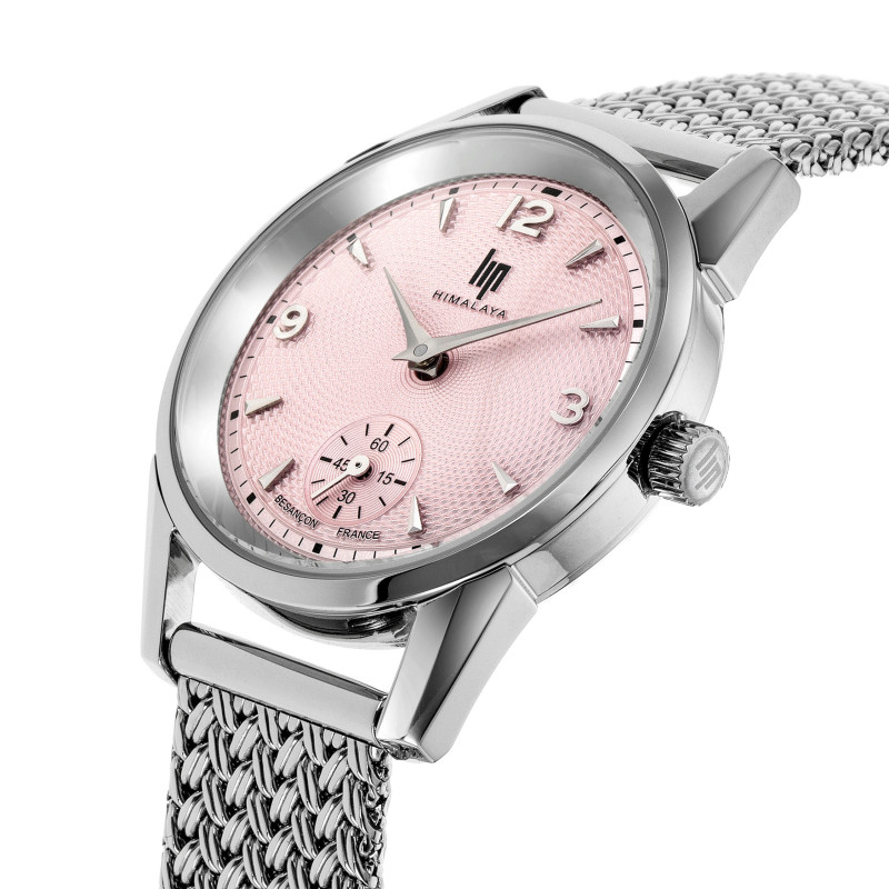 MONTRE FEMME ROSE LIP HIMALAYA – BRACELET MAILLE ACIER | MONTRES LIP