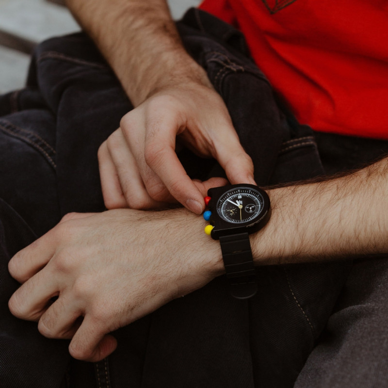 MONTRE LIP MACH 2000 DARK MASTER DESIGN ORIGINAL
