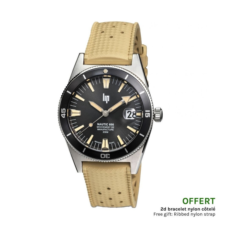 Montre LIP - Nautic 666 Automatique 39 mm