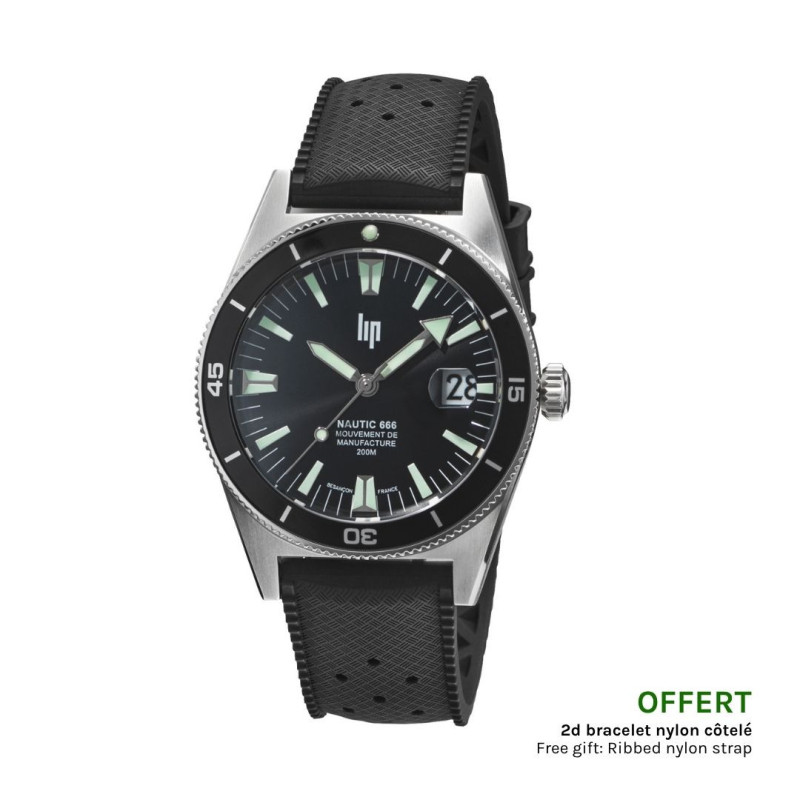 Montre LIP - Nautic 666 Automatique 39 mm