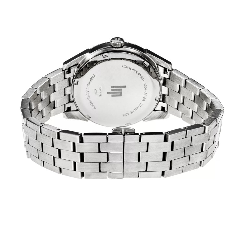 MONTRE LIP HIMALAYA  BI-COMPAXCADRAN BLEU BRACELET METAL