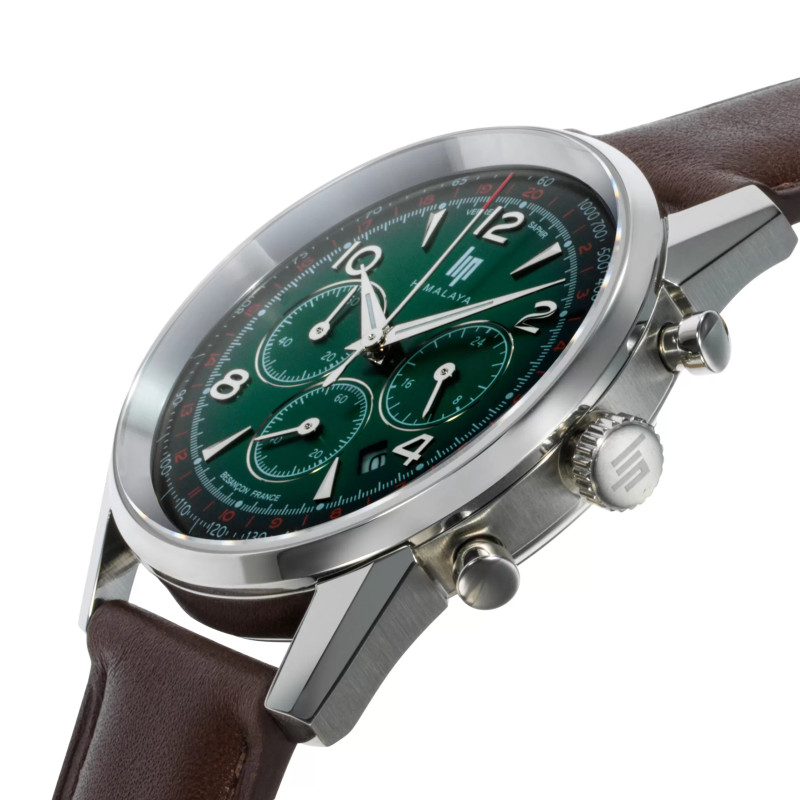 Himalaya Chronographe 40 mm, vue cadran