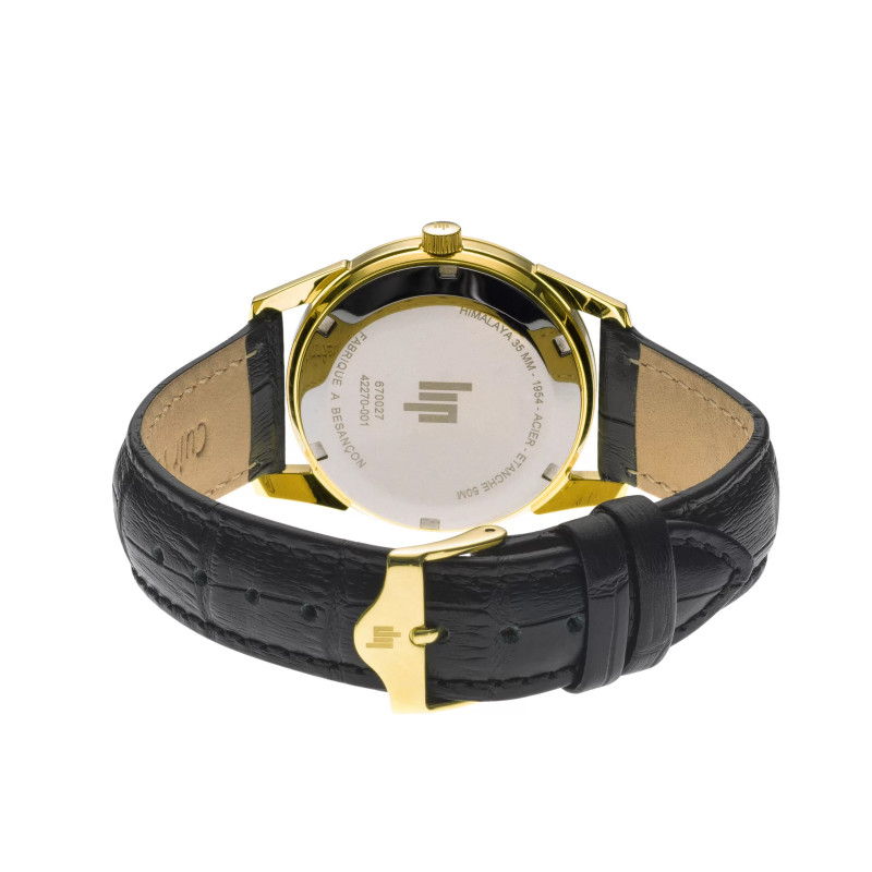 MONTRE LIP HIMALAYA SAV EDITION SPECIALE BRACELET CUIR NOIR