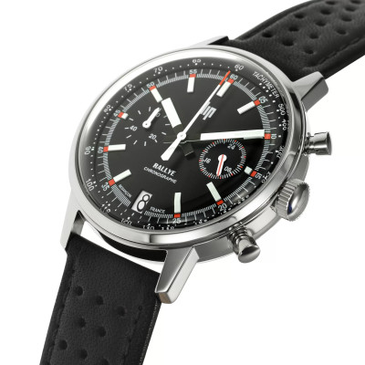 Rallye Méca Quartz Chronographe 39 mm, vue cadran