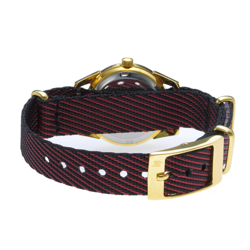 MONTRE MINILIP BRACELET ROUGE ET NOIR