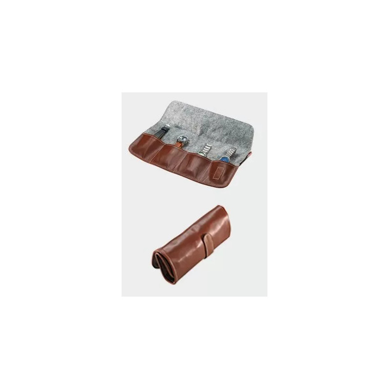 LIP LEATHER TRAVEL CASE FOR 4 WATCHES