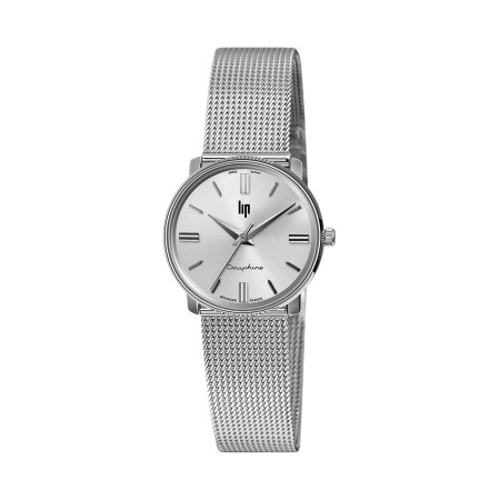 MONTRE LIP DAUPHINE 29 ACIER BRACELET MILANAIS ARGENTE