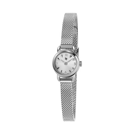 MONTRE LIP HENRIETTE ACIER BRACELET MILANAIS ARGENTE