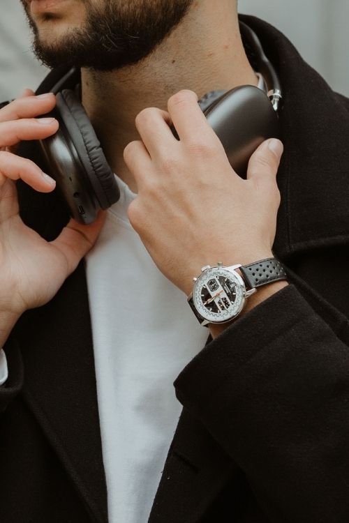 lip c'est possible "C'est Possible" quartz silver dial leather strap 38 mm drying formula CEST MOI, ITS ME REFLECT
